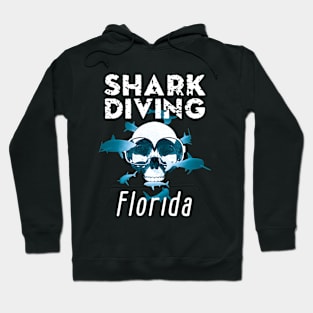 Shark Diving in Florida Hoodie